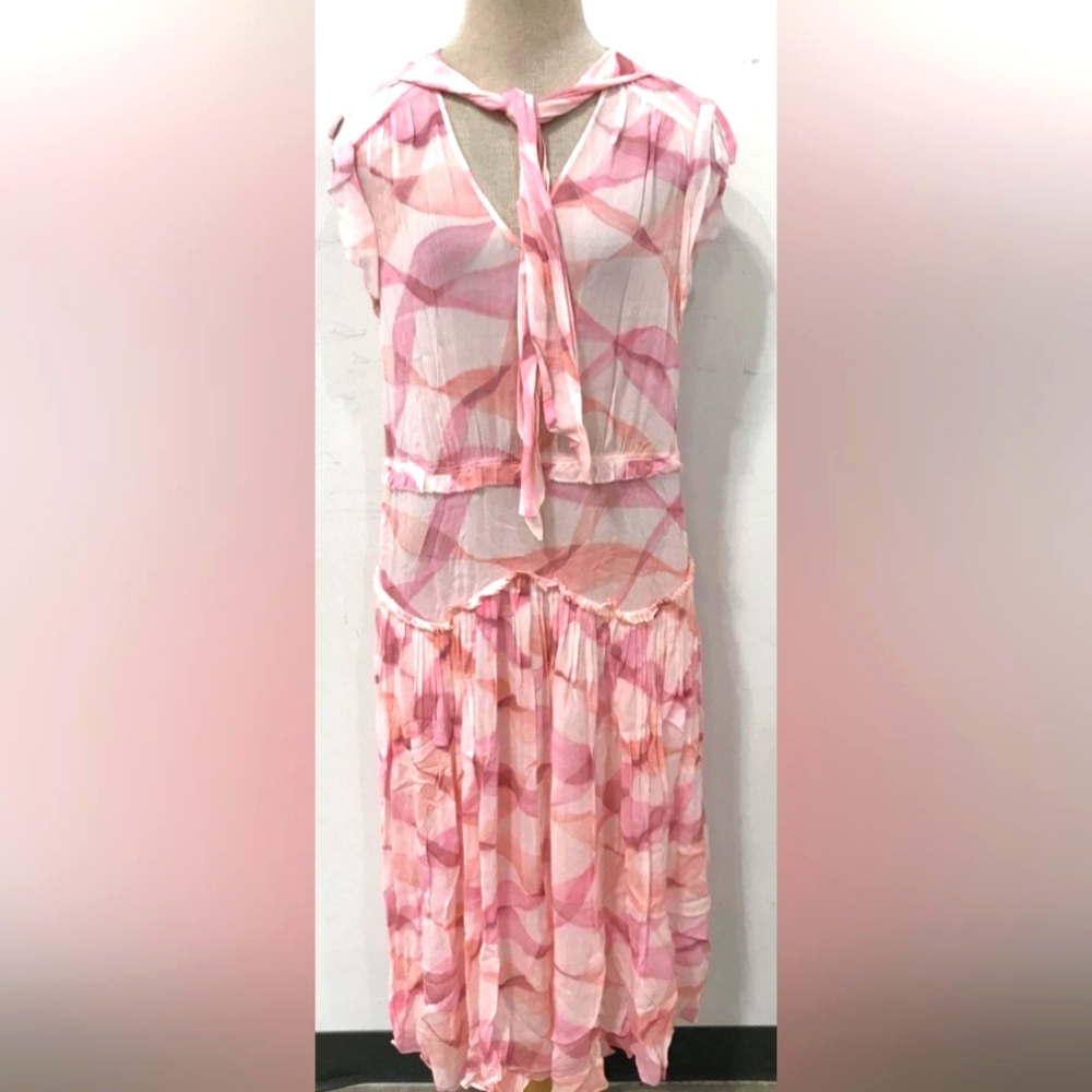 COACH 1941 WOMEN'S PRINTED SLEEVELESS UPTOWN DRESS Size 4 NWOT